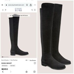Stuart Weitzman $850 5050 Boots 8.5